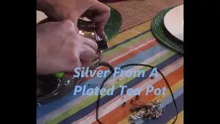 Scrapping Silver Plate on a Lazy Sunday