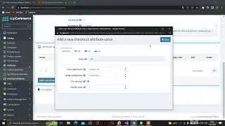 nopCommerce - Adding checkout attributes