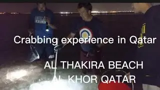 Crabbing experience in Qatar | Al Thakira beach | Al Khor Qatar