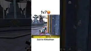 1v7 in close range🥵🗿