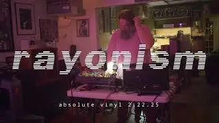 Rayonism: Ambient Clarinet music live from Absolute Vinyl