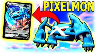 Minecraft Pixelmon Card Battle (Pokemon Card Opening)