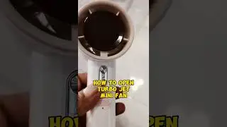 Goojodoq turbo jet mini fan | how to open | teardown @onehomebasic8835