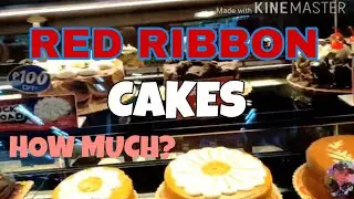 RED RIBBON CAKES I HOW MUCH? PRICE CANVASS I WINDOW SHOP I MAGKANO? Mall tour l Jojo Fami l