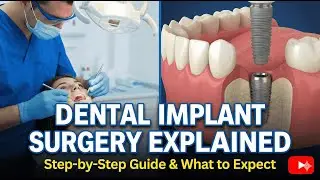 Molar DentalImplant Surgery|Dr.Vivek|#dentist #dentalimplants