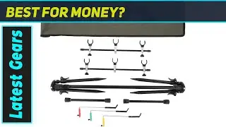 `Adjustable Retractable Carp Fishing Rod Pod Stand: Amazing Stability & Portability!