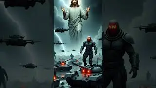 Final Battle Light vs Darkness#FinalBattle #LightVsDarkness #ApocalypseArt #EpicScene #JesusReturns