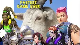 5 Idiots Play Overwatch With Goats (ITS BROKEN)