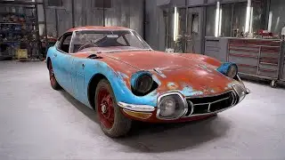 ASMR Car Restoration 1967 Toyota 2000GT (Custom) Full Restoration From Rust toShowroom Classic