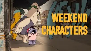 The most creative IP live-action animation | Weekend Characters
