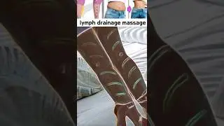 lymph drainage massage for swelling legs #lymphdrainage #lymphmassage