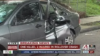 One person killed in car accident on Thompson and Askew