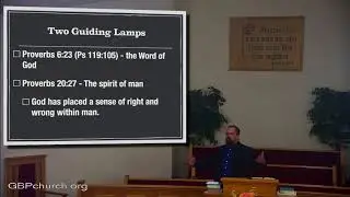 Proverbs 20:27 - Two Lamps