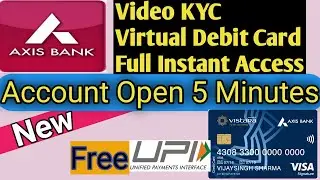 How to Open Axis Bank Zero Balance account online 2021 Video KYC | axis bank online account opening