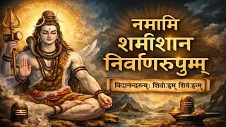 यह मंत्र नहीं… मोक्ष का द्वार है | Namami Shameeshan Nirvan Roopam #rambhajan2025