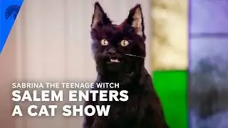 Sabrina the Teenage Witch | Salem Enters a Cat Show (S1, E19) | Paramount+