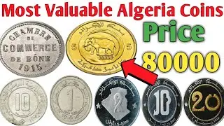 Algeria Most Valuable Coins Worth Money | Old Algeria Coins Value and Price | Rare Algeria Coins