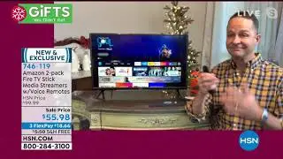 Amazon 2pack Fire TV Stick Media Streamers with Alexa Vo...