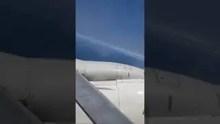 Airplane in the sky going to Kotoka International Airport - Ghana -