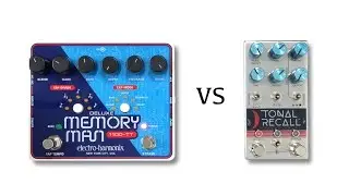 EHX Deluxe Memory Man 1100TT против Chase Bliss Audio Tonal Recall