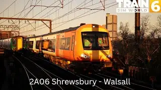 Sunrise Mainline Turbo | 2A06 Shrewsbury - Walsall | Class 170 WMT | Birmingham - Crewe | TSW 6