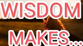 Quotes Ep-92 !! WISDOM Makes Life...🏆🤔🌍 @happinessloveyoursmile #wisdomquotes #sunset #english
