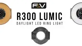 F&V R300 Lumic Daylight LED Ring Light
