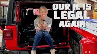 How To Install a Third Brake Light & License Plate Light onto a Jeep Wrangler JLU Rubicon!