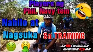 Phil. Navy Team Nagsuka At Nahilo Sa Ensayo nila | RONALD VISION