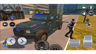 American Police Car Driving Offline Game | Complete Missions With Hummer Cars - Android Gameplay