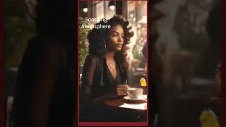 Coffee Shop 💖Background Music Cafe☕Soothing Ambience. Get Inspired By Art. #shortsfeed#jazz#ytshorts