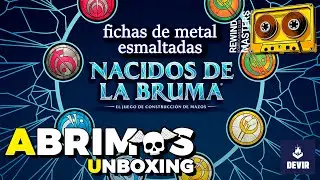 📚 Abrimos NACIDOS DE LA BRUMA -Fichas de Metal Esmaltadas Deluxe- (Devir) &mdash; &iexcl;Alomancia Power!