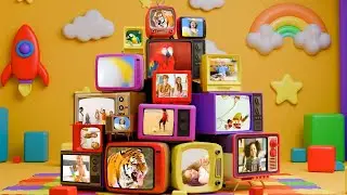 Kids Shows Broadcast Opener Intro - After Effects Template