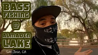 Largemouth Bass Fishing At Almaden Lake In San Jose California | ITGETSREEL Episode 54