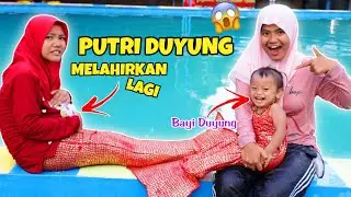 PUTRI DUYUNG HAMIL MELAHIRKAN LAGI DI KOLAM RENANG | PART 2 | CHIKAKU FAMILY