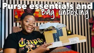 PURSE ESSENTIALS AMAZON HAUL AND BAG UNBOXING 2023