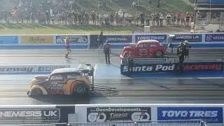 aussie outlaw anglia vs flying fyfer at dragstalgia