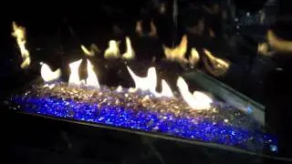 Manhattan Modern Gas Fireplace Direct Vent Crystallo Fireplace Review by Embers Fireplaces