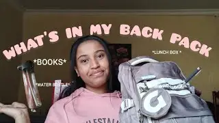 &ldquo;What&rsquo;s in My Bag&rdquo; &ndash; High School Edition vlog ✨ ethiopia 🇪🇹 