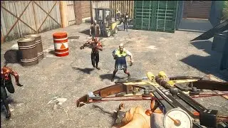 Offline zombie FPS. Survive the apocalypse shooting zombies gameplay part2