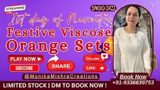 Festive launches @9336639753#chikankari#set #viscose#orange#modal#white#kurti#satin#top#festival#yt