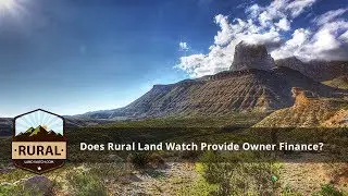 Does Rural Land Watch provide any owner finance of your properties?