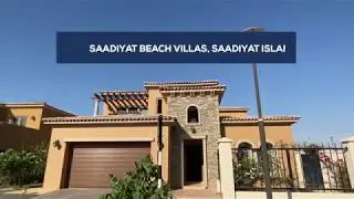 Saadiyat Beach Villas | Move in now!  Fantastic corner location