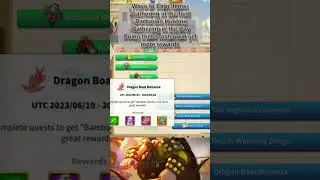 Dragon Boat Bonanza Event Tips: Complete the 7k Gem Tree Faster! #strategyliveshere #shorts