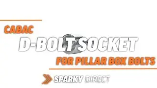 Cabac D-SOCKET | D-Bolt Socket For Pillar Box Bolts