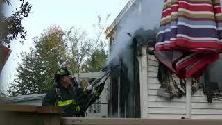 House fire on Randall Ave in Trenton