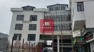 The Anti-Corruption Bureau raid is underway at Khaliq commercial complex near the district hospital