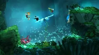 Rayman Origins World 6 Ticklish Temples 100%