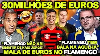 REVIRAVOLTA com KAIO JORGE no FLAMENGO ! MENGÃO OFERECE 30MILHÕES de EUROS ao CRUZEIRO