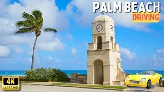 Palm Beach driving Through